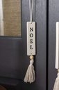 Holiday Greetings Noel Ornament 0.5in