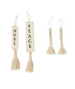 Holiday Greetings Noel Ornament 0.5in