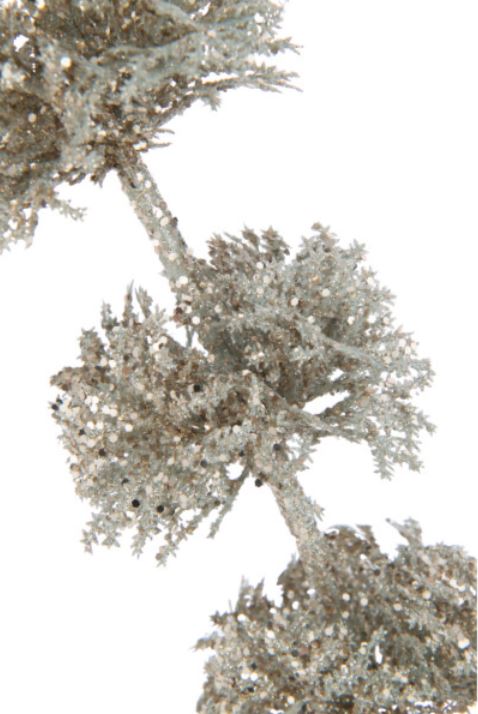 Glittered Bells of Ireland Branch Green 40in