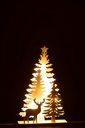 Trees & Reindeer Tealight Holder Sm