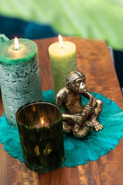 Spruce Green Pillar Candle 3x6in