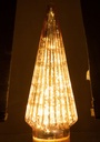 Pink Glass Led Christmas Tree Lg