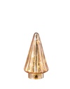 Pink Glass Led Christmas Tree Sm