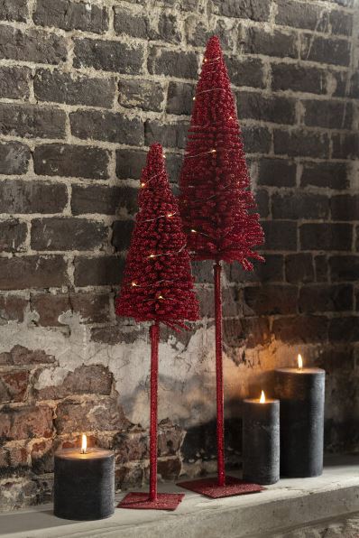 Red Led Tree Md