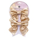 Gold Bow 6 x 5in