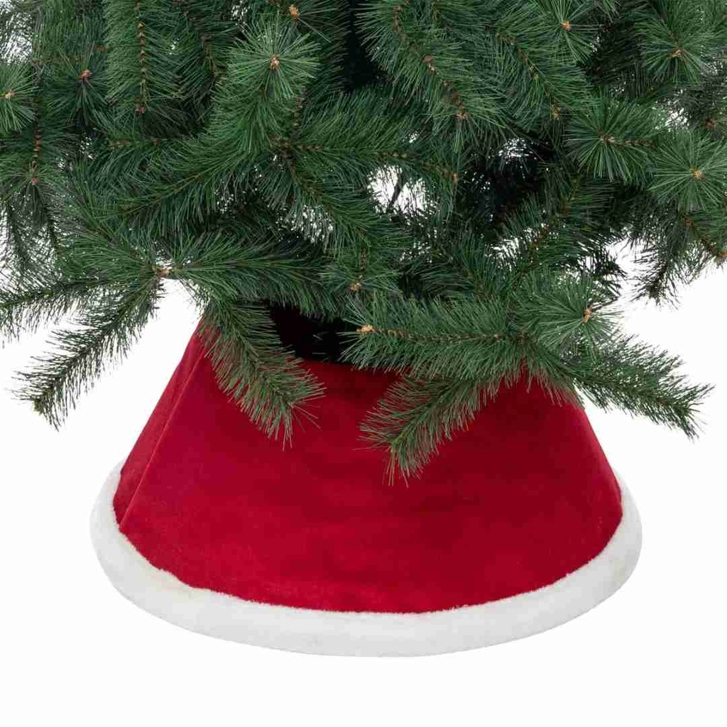Red & White Tree Collar 22in