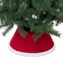 Red & White Tree Collar 22in