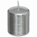 Silver Votive Candles Set of 4