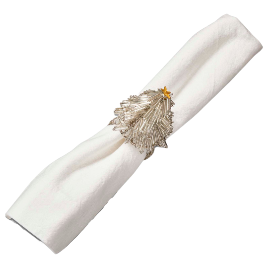 Beaded Tree Napkin Ring