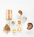 Acacia Wood Christmas Tree Shaped Bowl 
