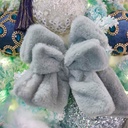 Plush Bow Sage 9in