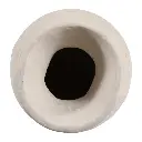 Paper Mache Ribbed Vase Ivory 20x13in (3).webp