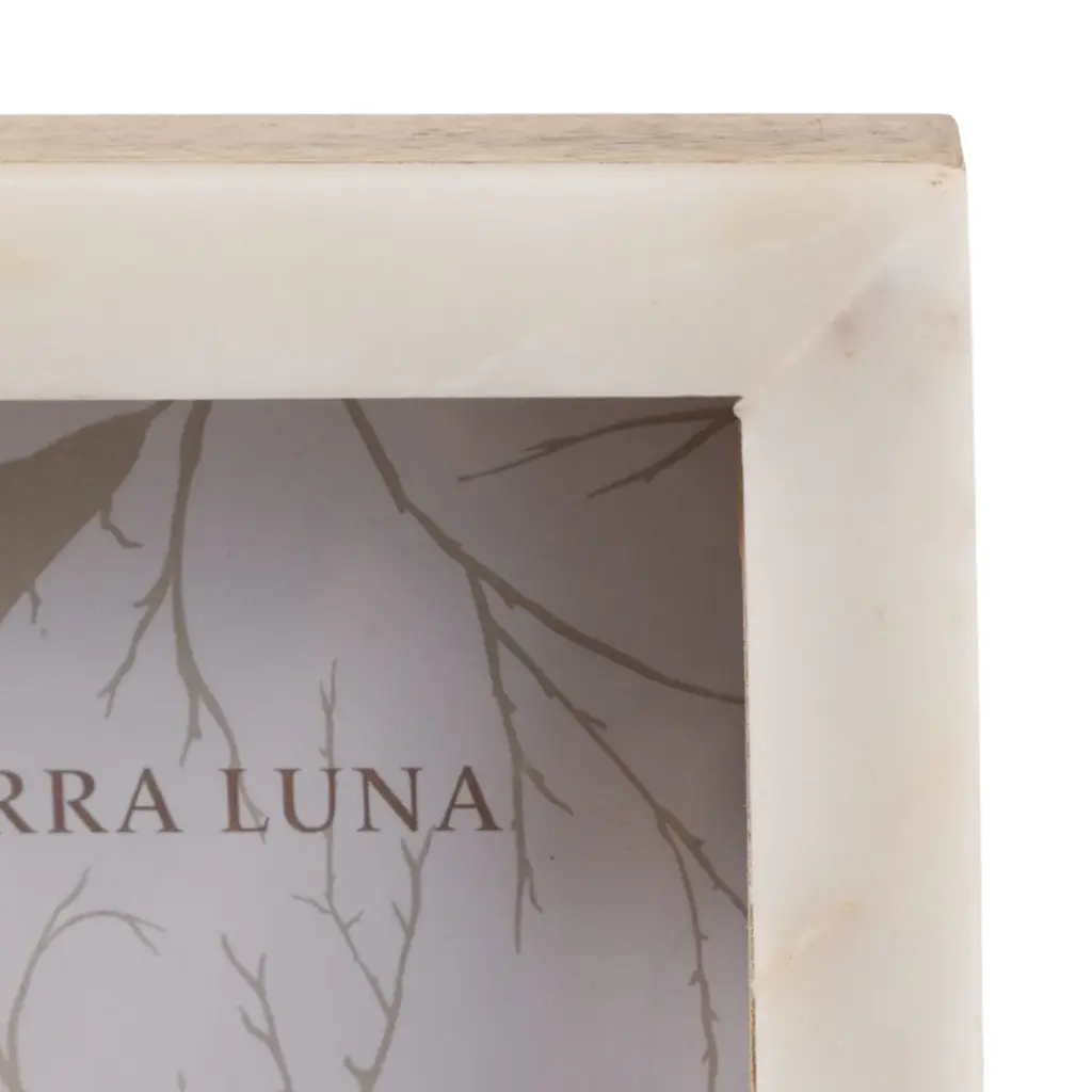 Marble Block Photo Frame White Natural 5x7in (3).webp