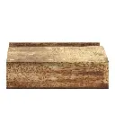 Domino Shaped Wooden Storage Drawer Brown 9x3in (3).webp