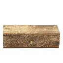 Domino Shaped Wooden Storage Drawer Brown 9x3in (4).webp