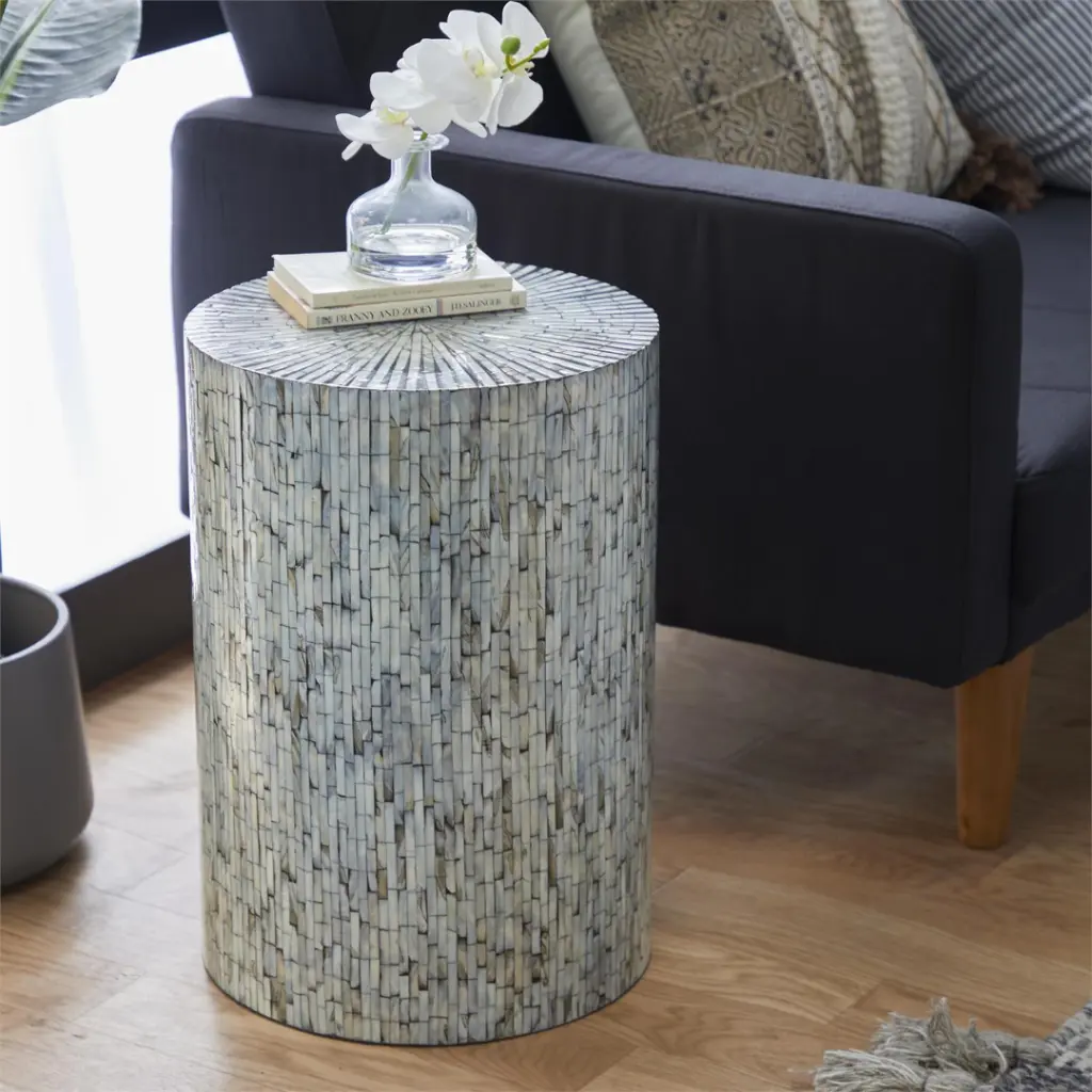 Blue Mother Of Pearl Inlay Accent Table 14x20in (5).webp