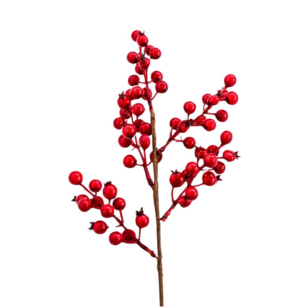 Red Berries Pick  24in