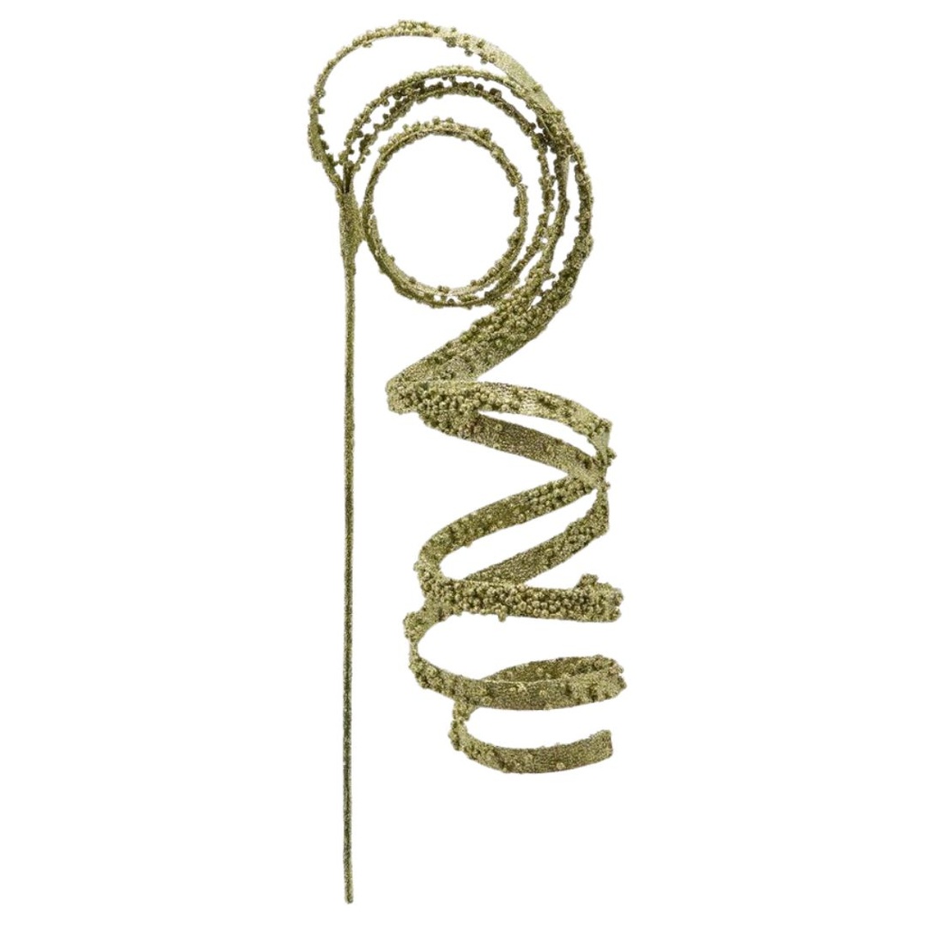 Light Green Spiralled Spray 48in