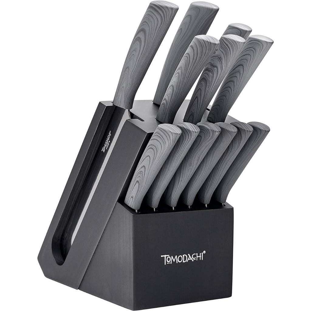 Hampton Forge Raintree Ash Knife Block Set 13pc