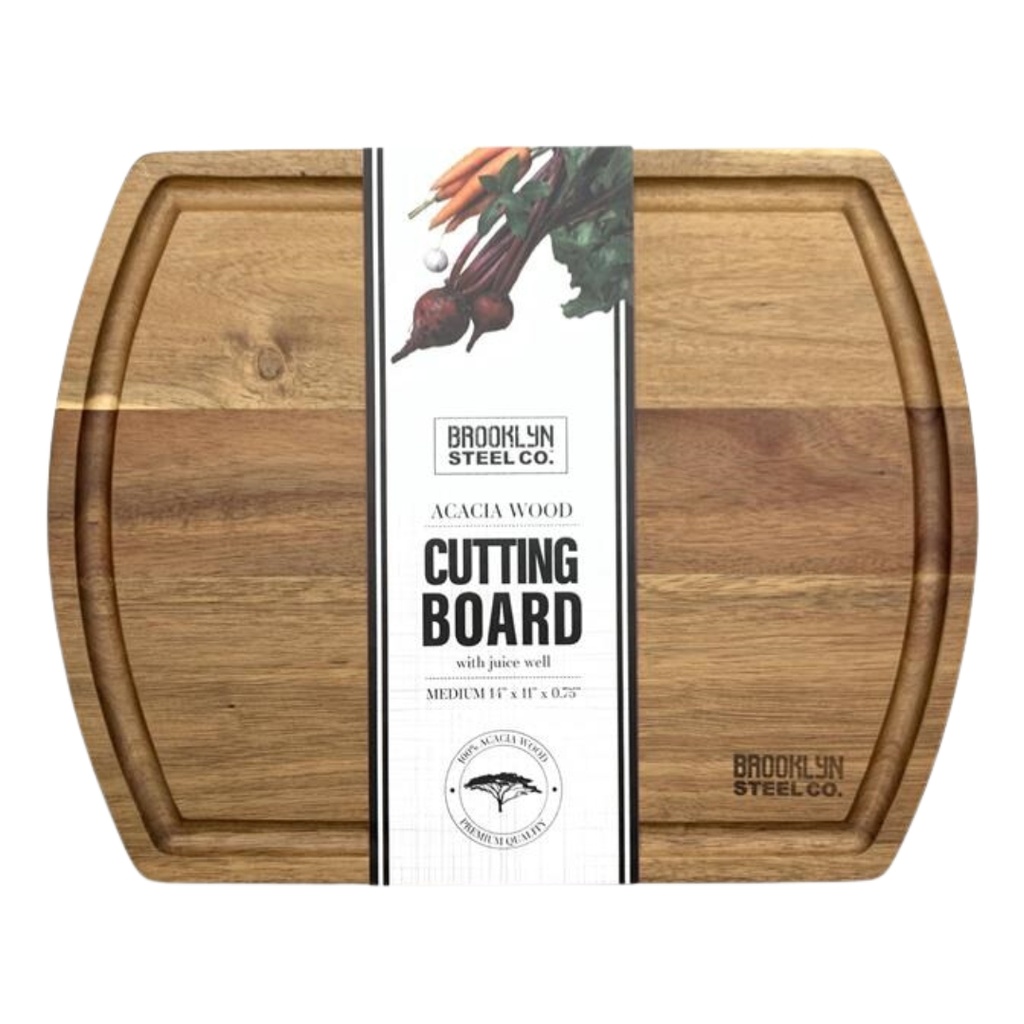 Acacia Nova Cutting Board with Juice Well 16in