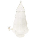 Recycled Glass Tree Shaped Beverage Dispenser 8QT