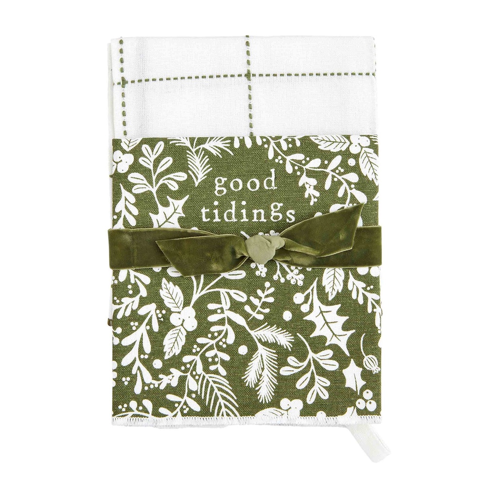 Good White Christmas Towel Set