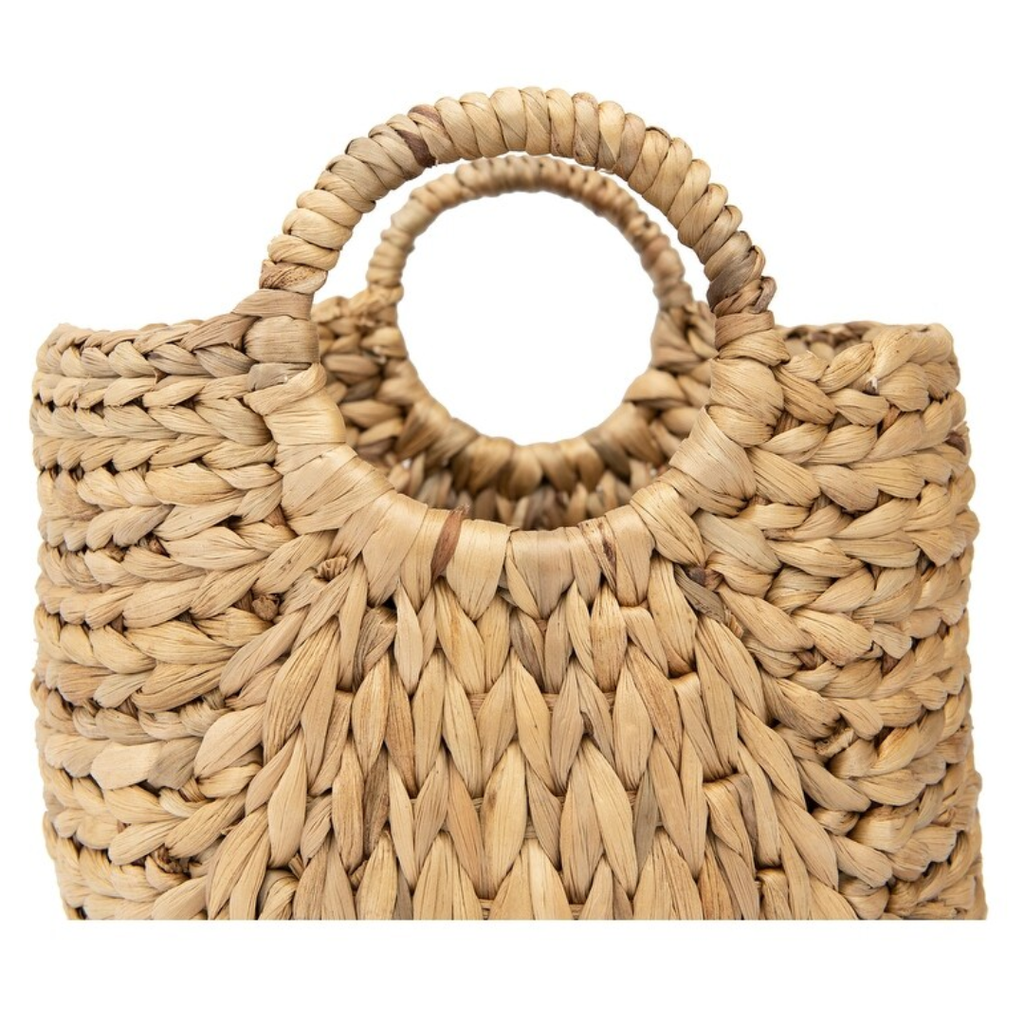 Seagrass Basket with Handles 12in
