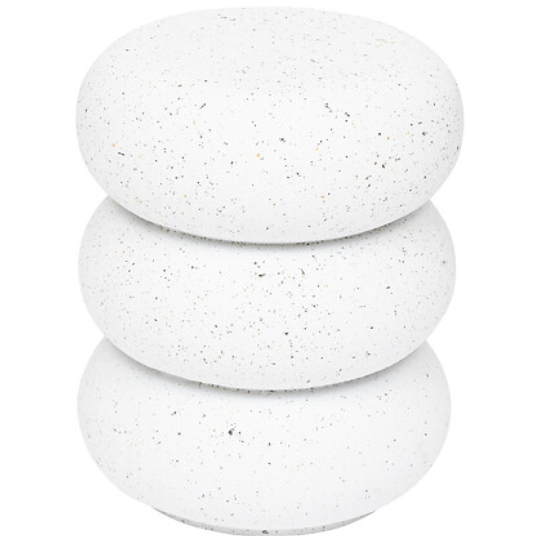 Stonento Totem Coffee Table White Magnesia