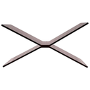 Acrylic Book Holder Amber 11x6in