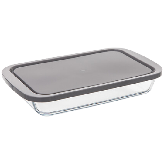 Keepeat Glass Dish Rectangle 11x7in
