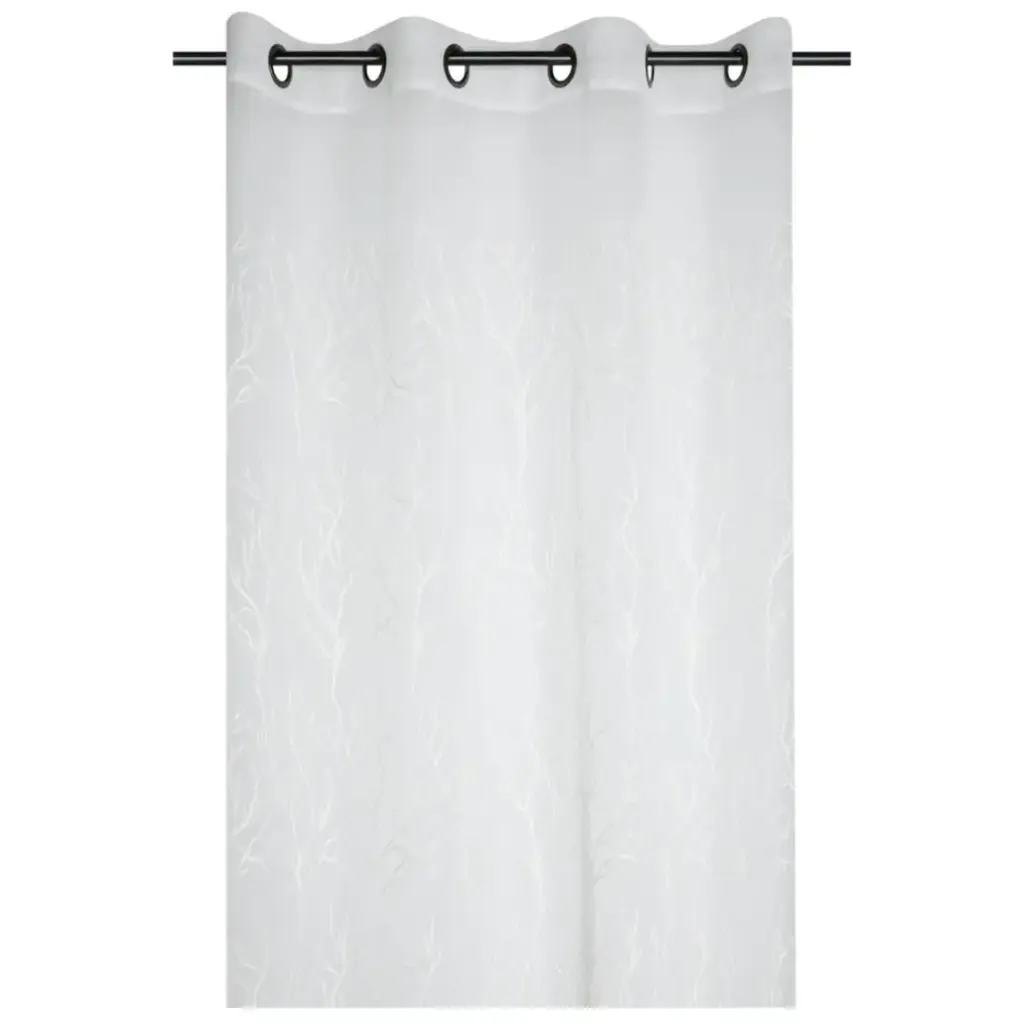 Corallys Sheer Panel White 104in