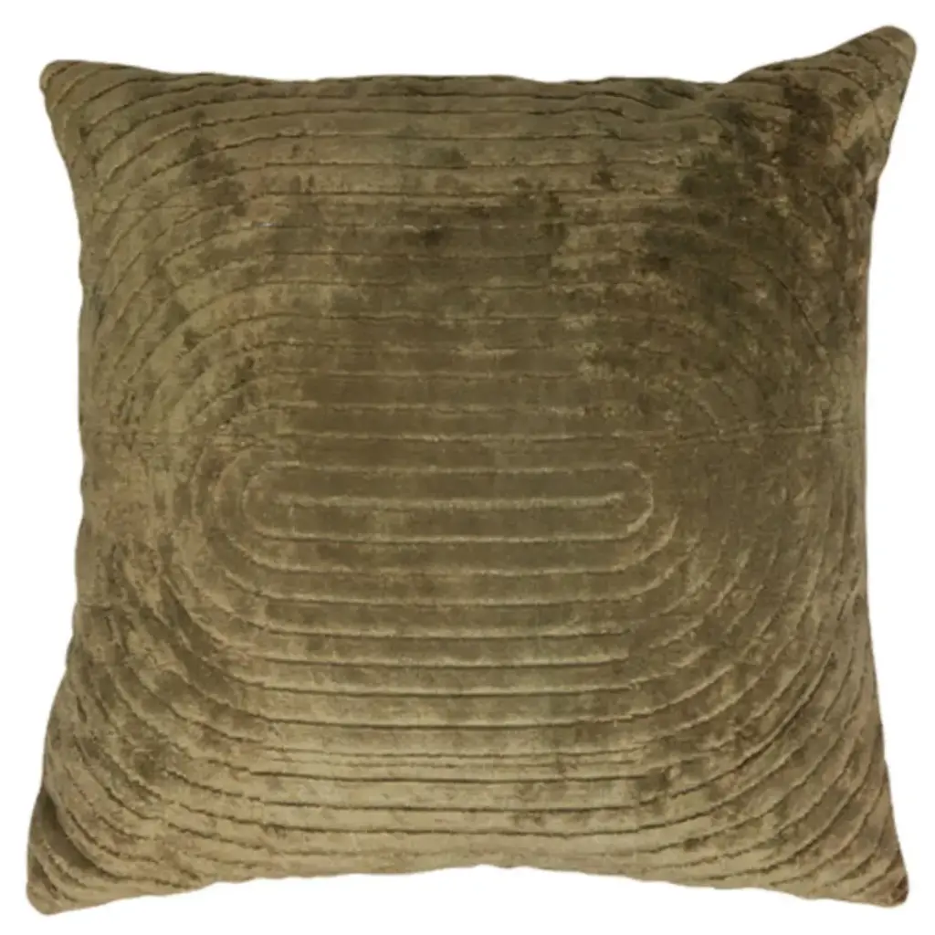 Ruhla Pillow Green 18in
