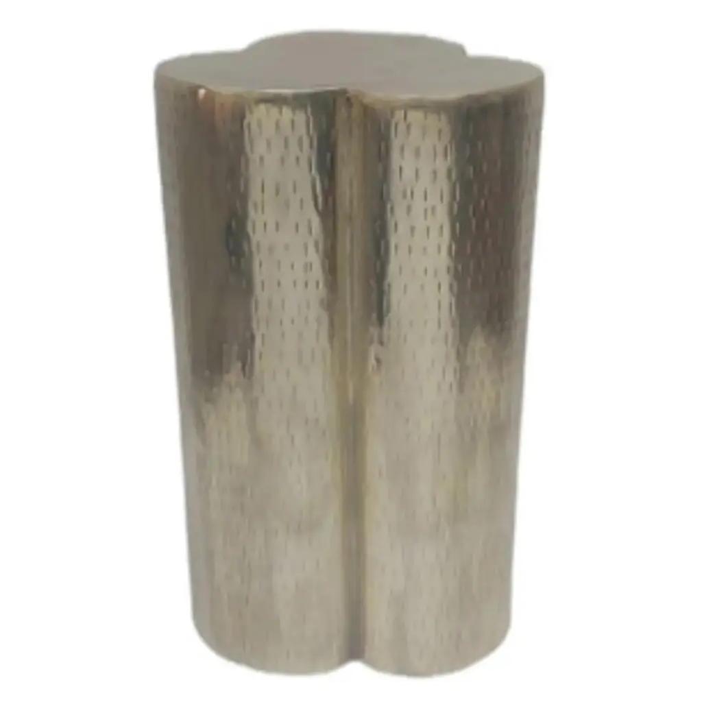 Shamrock Side Table Gold 20in