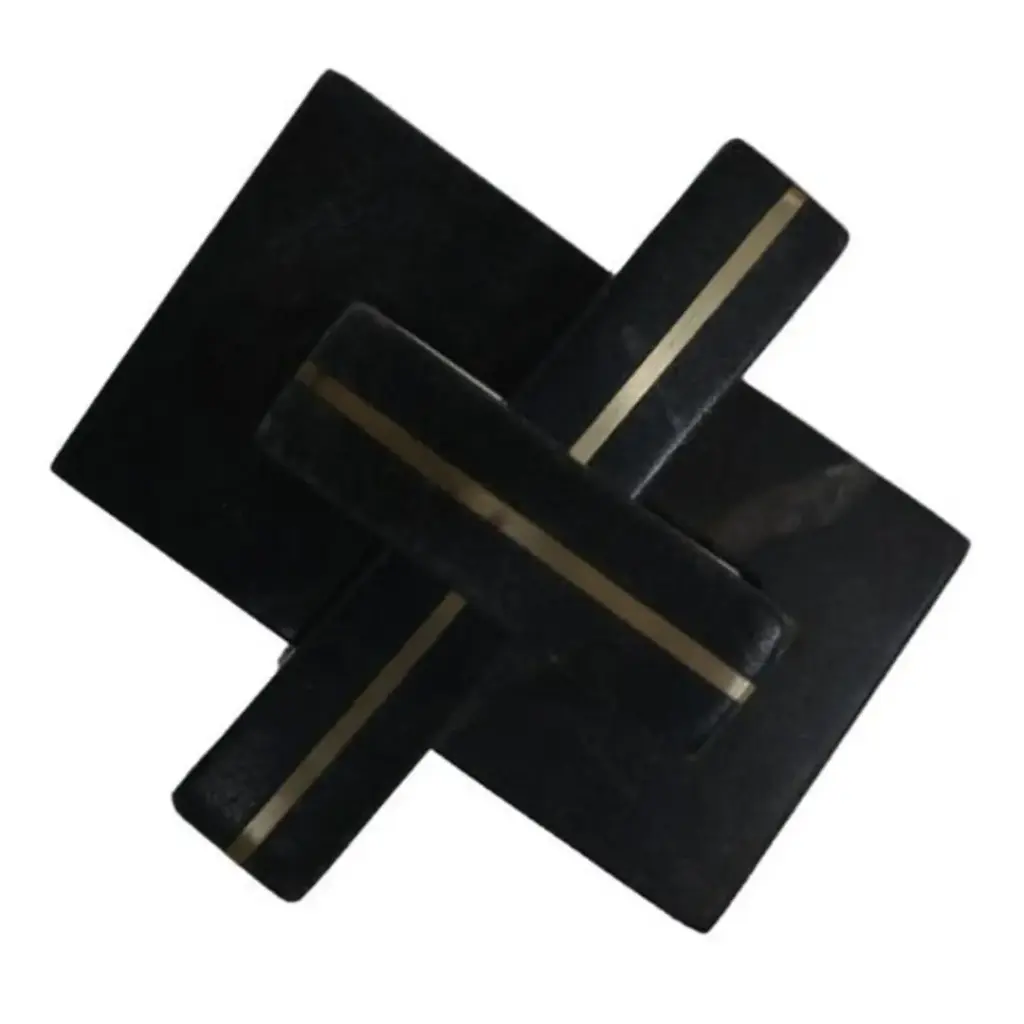 Walton Marble Knot Black 5in