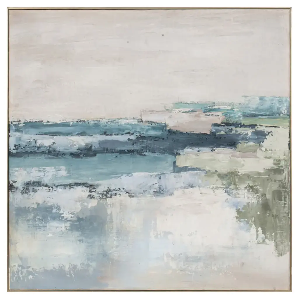 St Ives Handpainted Wall Art 40x40in