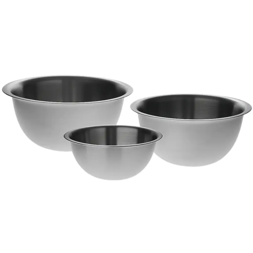 Stainless Steel Mixing Bowl Set 3pc