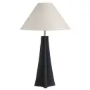 Russell Black Ceramic Table Lamp 32.5in