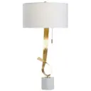 Collins Brass Table Lamp 35in