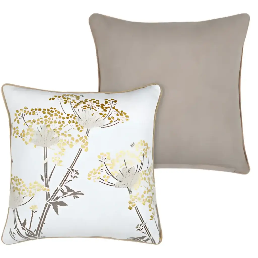 Oriana Pillow Gold 16x16in