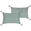 Shanna Pillow Teal 16x24in