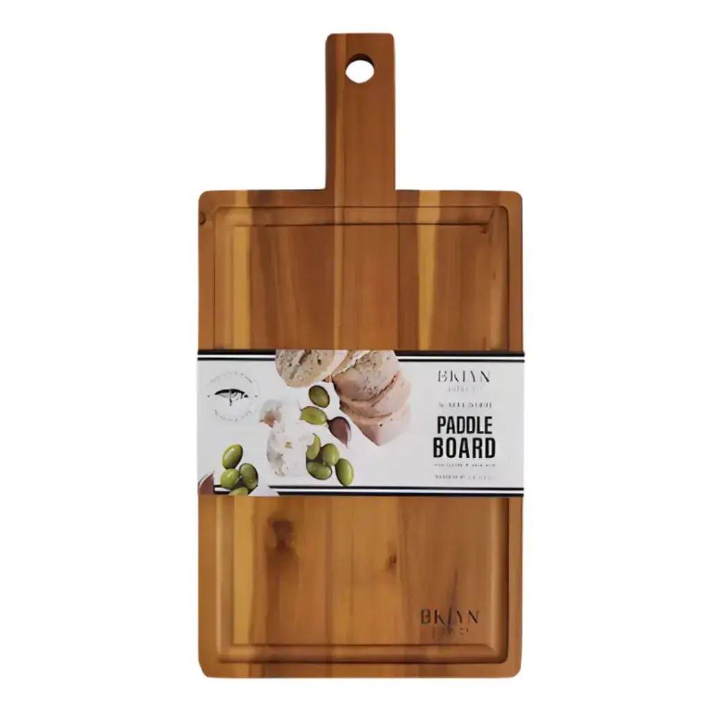 Acacia Santos Paddle Board with Juice Well 18in