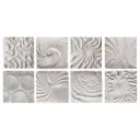 Majorca Shell Wall Panel Assorted 24in