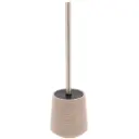 Stone Look Resin Toilet Brush Beige
