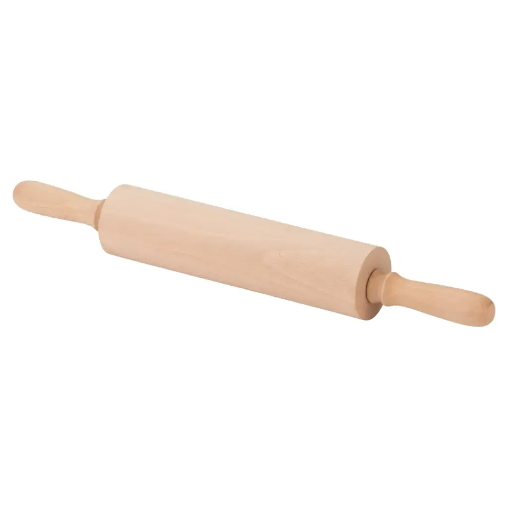 Beech Wood Revolving Rolling Pin