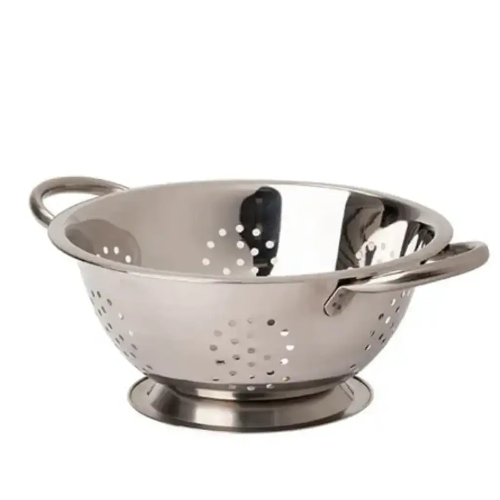 Stainless Steel Colander 9in