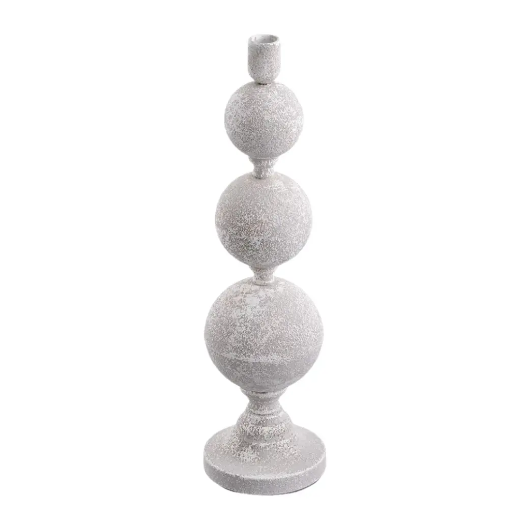 Finial Ball Taper Holder 18.5in