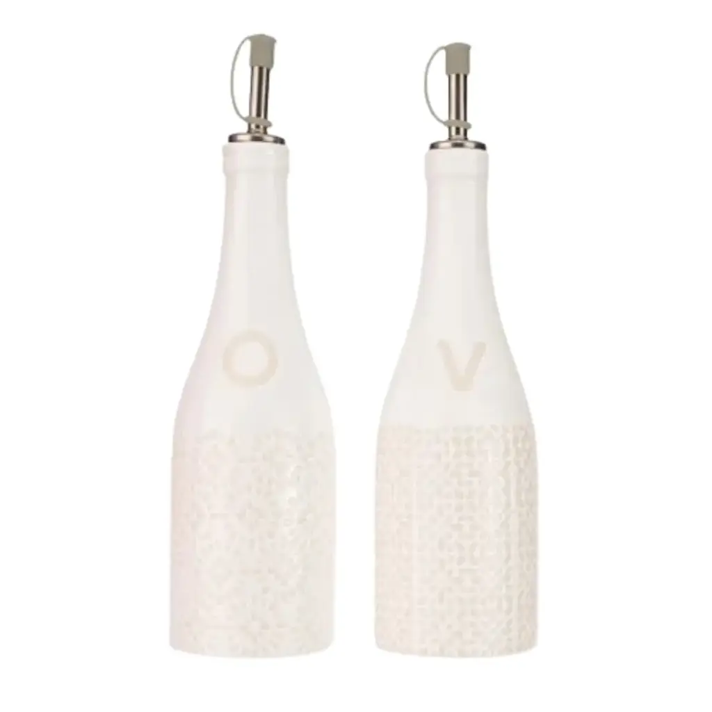 Artisan Street Ceramic Oil & Vinegar Dispenser 2pc