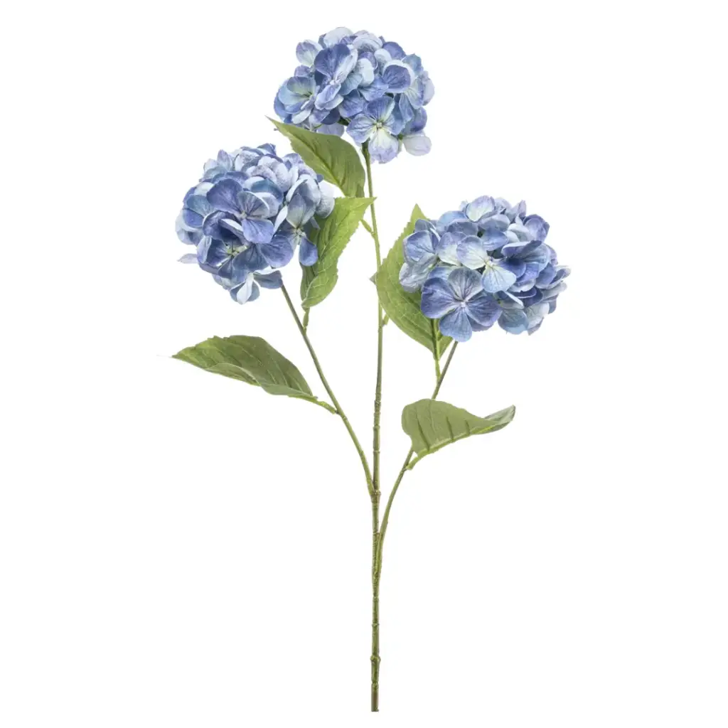 Hydrangea Spray Blue 30in