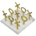 Banswara Marble Tic Tac Toe 6.5in