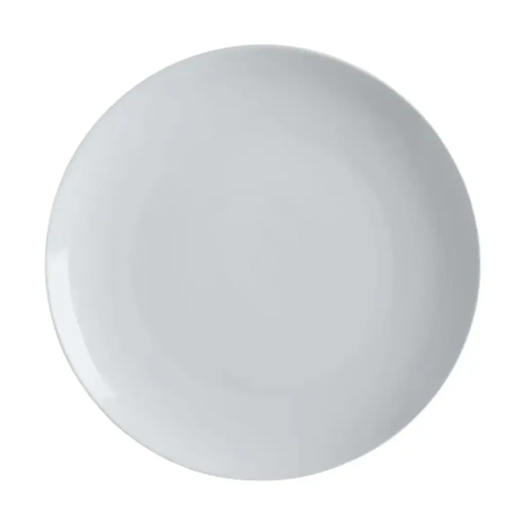 Round Serving Platter White 16in